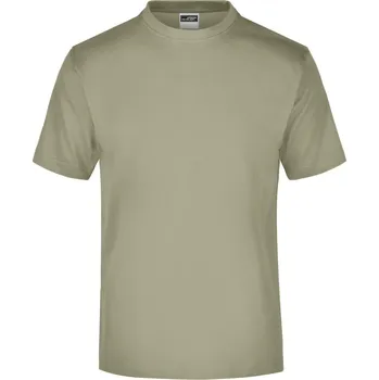 pracovní tričko James & Nicholson Tričko - L khaki