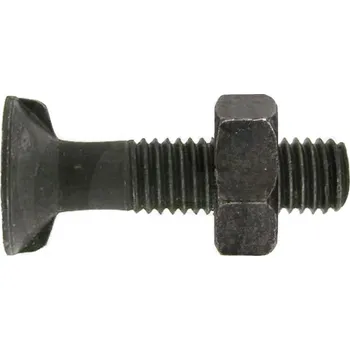 Šroub Pluhový šroub s maticí M10 x 30 10.9 DIN 11014 na pluh Frost, Krone, Kverneland, Landsberg