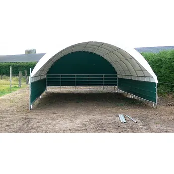 Plachta do štítu na plachtový pastevní přístřešek pro koně a skot 6 x 6 m