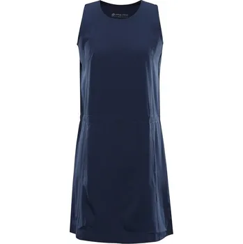 Dámské šaty šaty dámské ALPINE PRO COLEENA 2 s COOL DRY modré Varianta: L