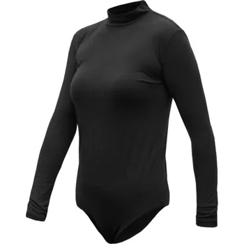 cyklistický dres triko dlouhé dámské SENSOR MERINO AIR body černé Varianta: XL