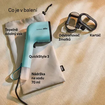 balení Braun QuickStyle 3 GS3013GR