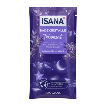 Koupelová sůl ISANA Koupelová sůl s vůní levandule 80 g