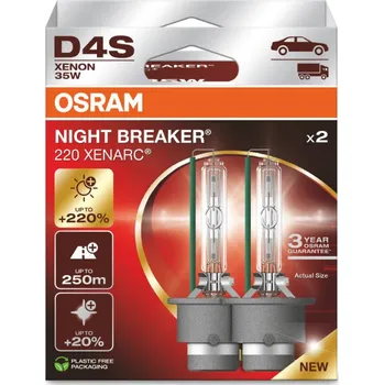 Autožárovka ŽÁROVKA OSRAM Xenarc Night Breaker 220 XENARC 66440XN2-2HB D4S P32d-5 42V 35W-2KS