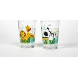 Set dvou sklenic pro děti Camp4 Safari