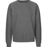 Neutral Unisex raglánová mikina z bio bavlny - S dark heather