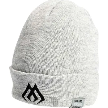Čepice Zimní Čepice Mikado Beanie Šedá