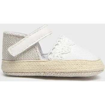 Chlapecká obuv Dětské boty Mayoral Newborn bílá barva, 9901 9901.2H.Newborn.PPYH 00X, EUR 19