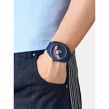 Hodinky Hodinky adidas AO Street Project Three AOST25545 Tmavomodrá OS