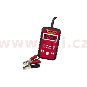 Autobaterie tester baterií 12 V, napětí, proud, dobíjení, BANNER BBT DBA