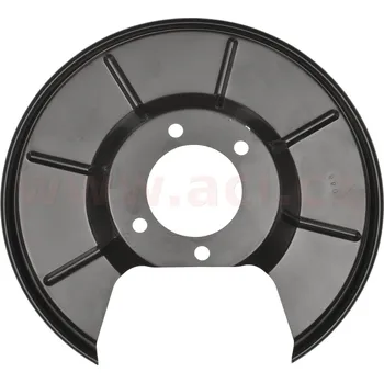 Brzdový kotouč Ochranný plech proti rozstřikování, brzdový kotouč VAN WEZEL 5922374