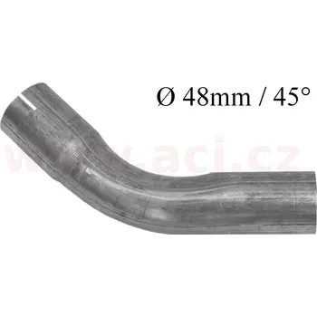 univerzální koleno výfuku P8435 průměr 48/45 FENNO