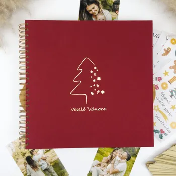 Fotoalbum Lovelu Vánoční fotoalbum + samolepky