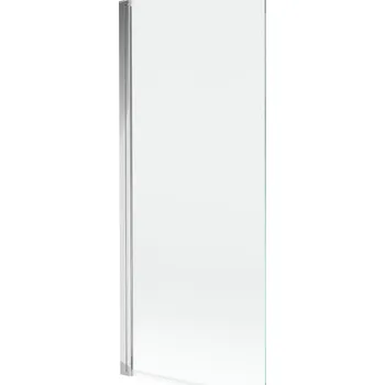 Vanová zástěna Vanová zástěna Mexen Mist s jedním křídlem 80 x 150 cm, průhledná, chrom - 8A9-080-001-01-00