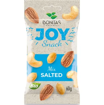 BONITAS Joy snack – Směs solených pražených ořechů 60g