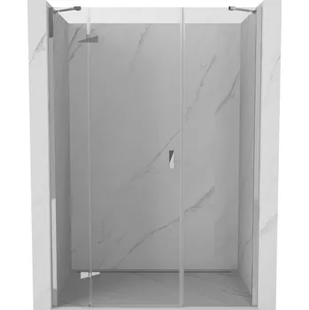 Sprchové dveře Sprchové dveře Mexen Mist-H s levými panty 120 cm, průhledné, chrom - 8A5-120-001-01-00-L