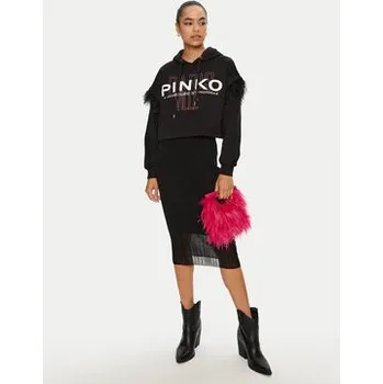 Dámská mikina PINKO Mikina 103129 A1LU Černá Regular Fit M