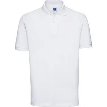Russell Piqué polo - XL white (10569M00104)