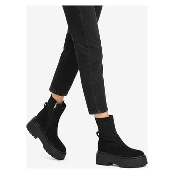 Dámská obuv Polokozačky DeeZee CEO-HY13123-48 Černá 37