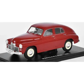 autíčko Hachette Warszawa M20 1:24 - časopis Nezapomenutelné auta #8 s modelem Warszawa M20 - kovový model auta
