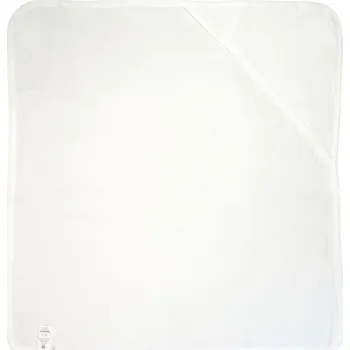 Dětská deka Babybugz Dětská deka s kapucí - onesize white/white
