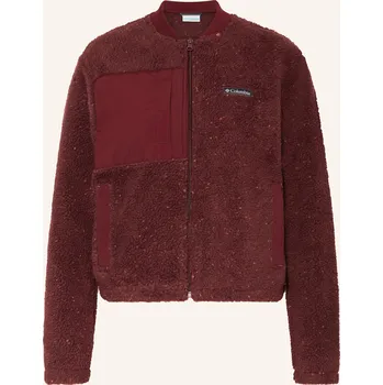 Dámská mikina Columbia Dámská Fleecová Bunda Stellar Path™, tmavě červená, 38