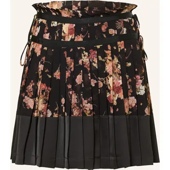 Dámská sukně Allsaints Dámská Plisovaná Sukně, černá / červená / žlutá, 32