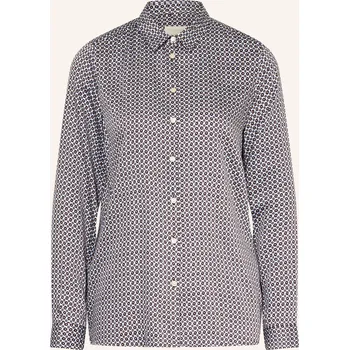 Dámská halenka Milano Italy Dámská Košile, tmavě modrá / krémová / černá, 40