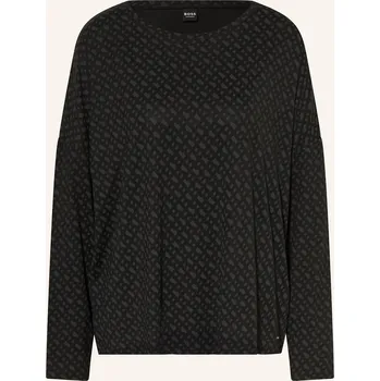 Boss Dámské Pyžamové Tričko B Logo, černá / šedá, 36