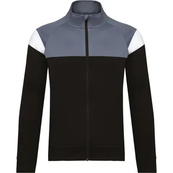 Chlapecká bunda Kariban Dětská tréninková bunda - 8/10 black/sporty grey