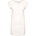 Kariban Tričkové šaty - L/XL off white