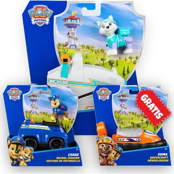 Figurka AKCE: Tlapková patrola základní vozidla Everest + Chase + Zuma ZDARMA
