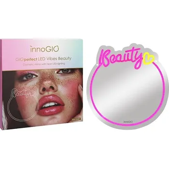 Zrcadlo innoGIO Zrcadlo s neonovým LED podsvícením Vibes Beauty GIO-759BY