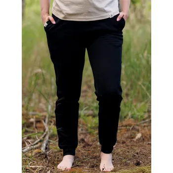 Dámské tepláky Bez potisku - černé Černá S (běžné) - XS (výrobce)