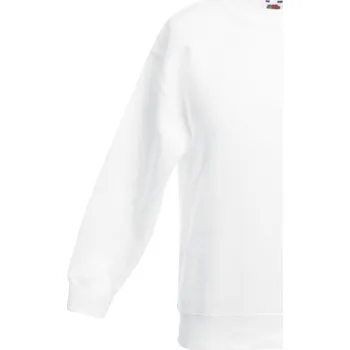 Chlapecká mikina Fruit of the Loom Dětská mikina - 104 white