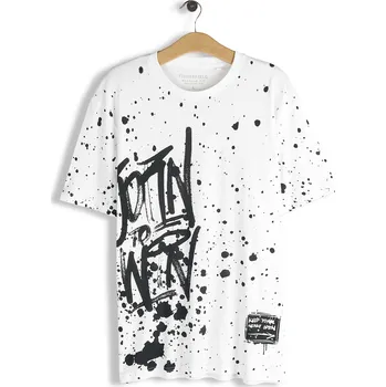 Pánské oblečení GATE Bavlněné tričko s potiskem L 525-0137/10