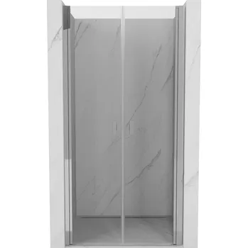 Sprchové dveře Sprchové dveře Mexen Mist s otočnými dveřmi 85 cm, průhledné, chrom - 8A7-085-000-01-00