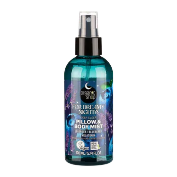 Tělový krém ORGANIC SHOP Sleeping Mlha na polštář a tělo For Dreamy Nights 170 ml