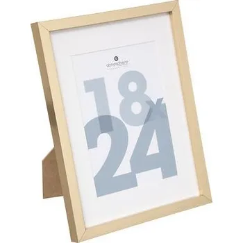 Rám na obraz Zlatý fotorámeček 18x24 Manu Atmosphera na zavěšení i postavení glamour