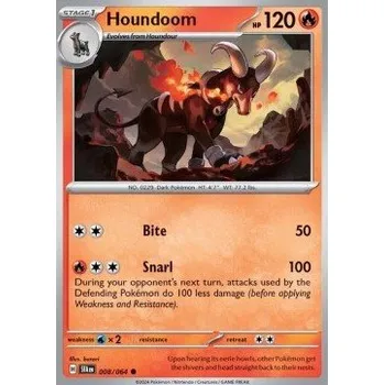 Sběratelská karetní hra Pokémon SFA 008/064 Houndoom - Shrouded Fable Stav: Near Mint, Verze: REVERSE HOLO