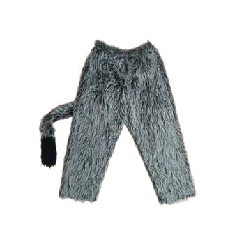 Karnevalový doplněk Šedé kalhoty pro čerta Pánská velikost: L (50-52)