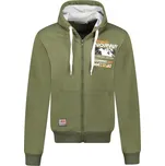 GEOGRAPHICAL NORWAY mikina pánská GOLME MEN 3XL khaki