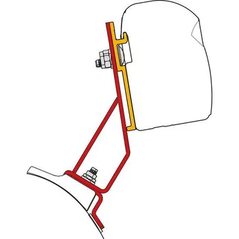 Příslušenství ke karavanu Adaptéry pro markýzy Fiamma F43van na vozy PSA