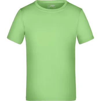 pracovní tričko James & Nicholson Dětské žerzejové sportovní tričko - XXL lime green