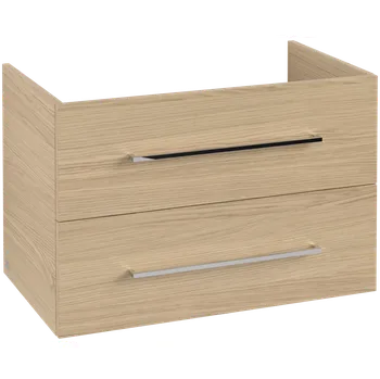 Koupelnový nábytek Villeroy & Boch AVENTO - Skříňka pod umyvadlo 776x484 mm, 2 zásuvky, Nordic Oak A89100VJ