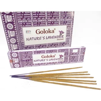 Vonná tyčinka Goloka Vonné tyčinky NATURE'S LAVENDER (levandule), 15 g