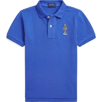 Pánská móda Dětská bavlněná polokošile Polo Ralph Lauren 322952585002 modrá 57X, vel. 88-93