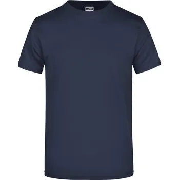 pracovní tričko James & Nicholson Tričko z těžké bavlny - 3XL navy