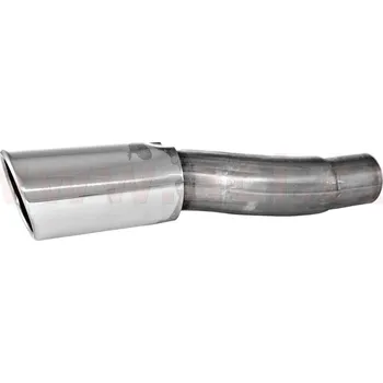 Autodíl koncovka výfuku nerezová kulatá, vnitřní průměr 42 mm, průměr koncovky 70 mm, délka 190 mm FENNO