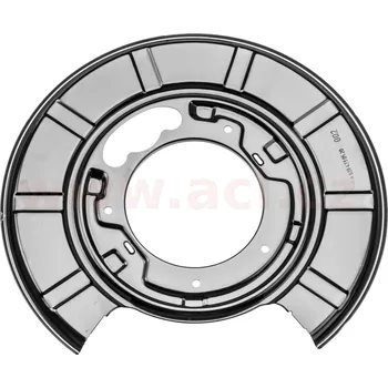 prachový štít zadního brzdového kotouče ORIGINÁL P